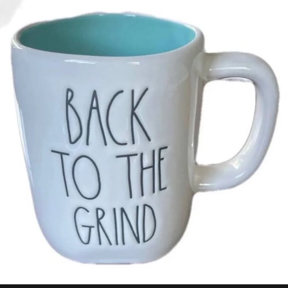 Rae Dunn Artisan Collection Back To The Grind Coffee Mug ⭐️NEVER USED⭐️